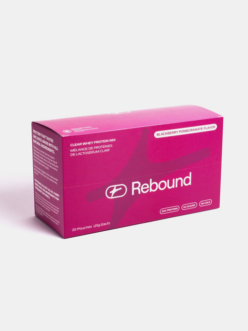 Rebound Clear Protein Mix - Blackberry Pomegranate  (20 Pack)
